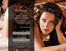 Tablet Screenshot of hot-emotions.com